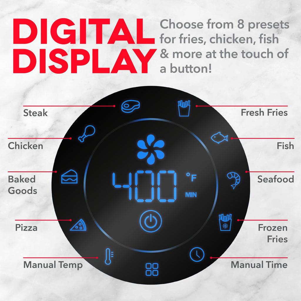 Aircrisp Pro Digital Air Fryer 6Qt.