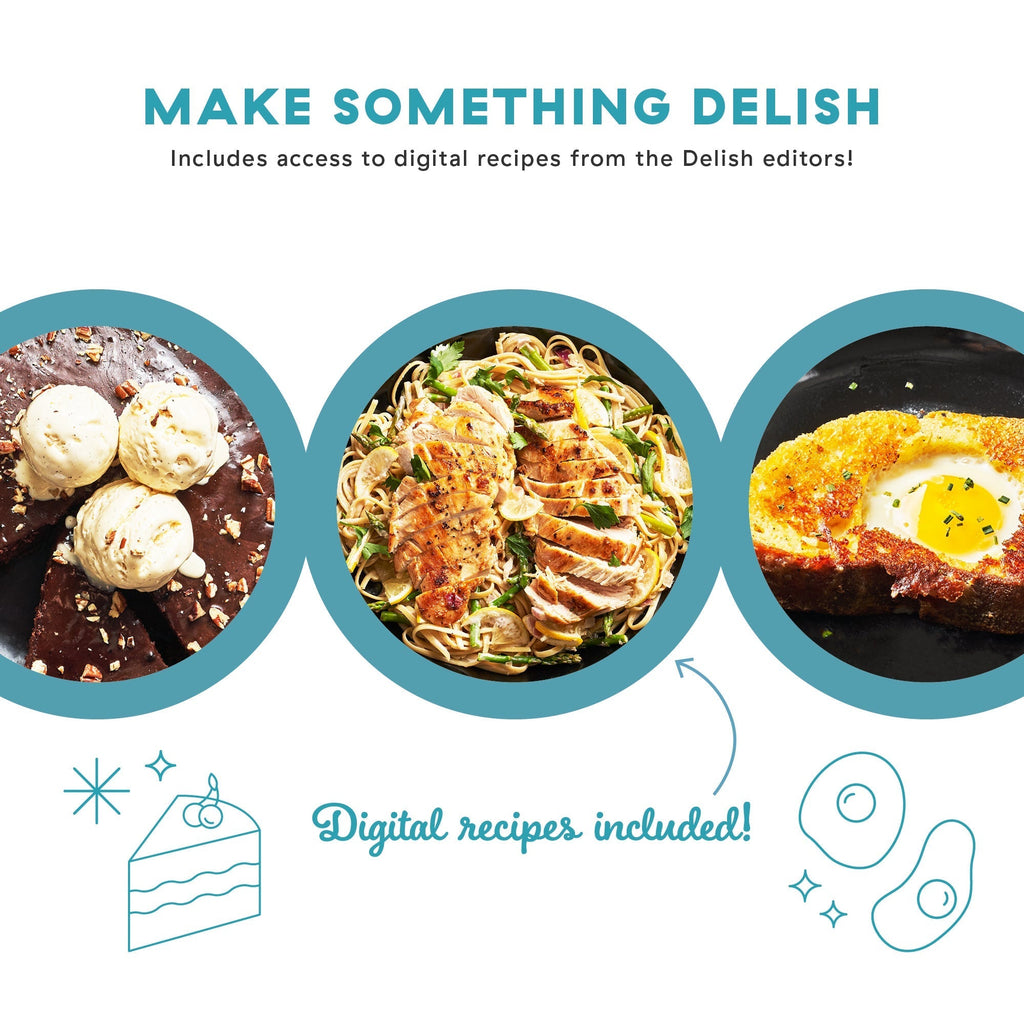 Delish by 8" Lightweight Cast Iron Skillet