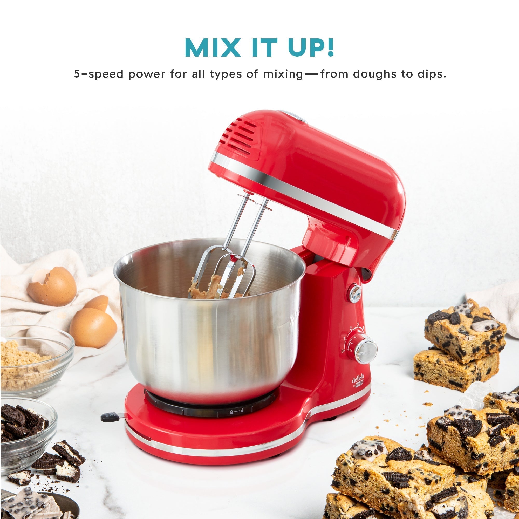 Delish by Stand Mixer