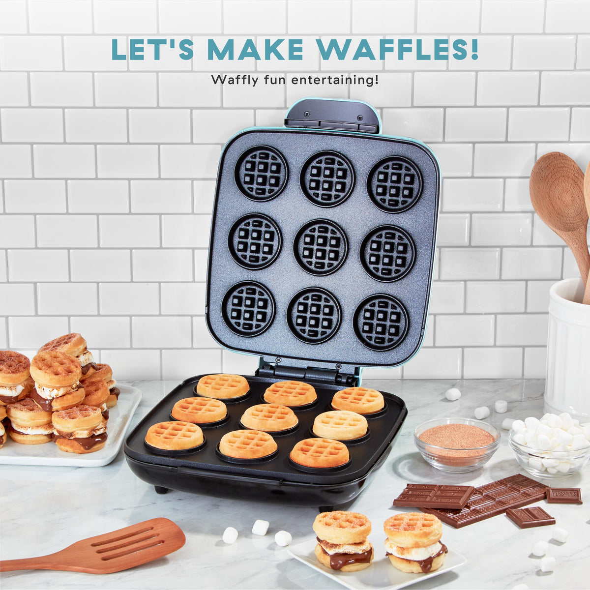Delish by Waffle Bite Maker