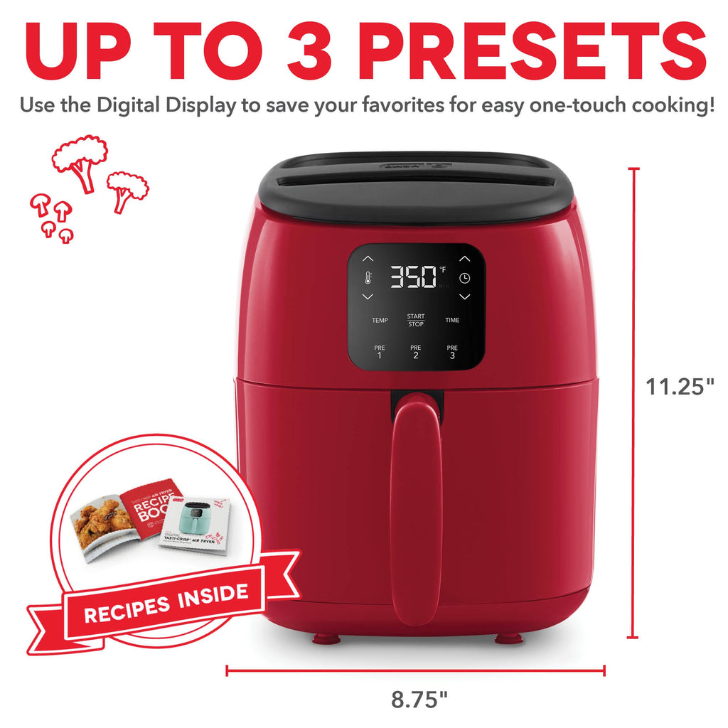Digital Tasti-Crisp Air Fryer 2.6QT