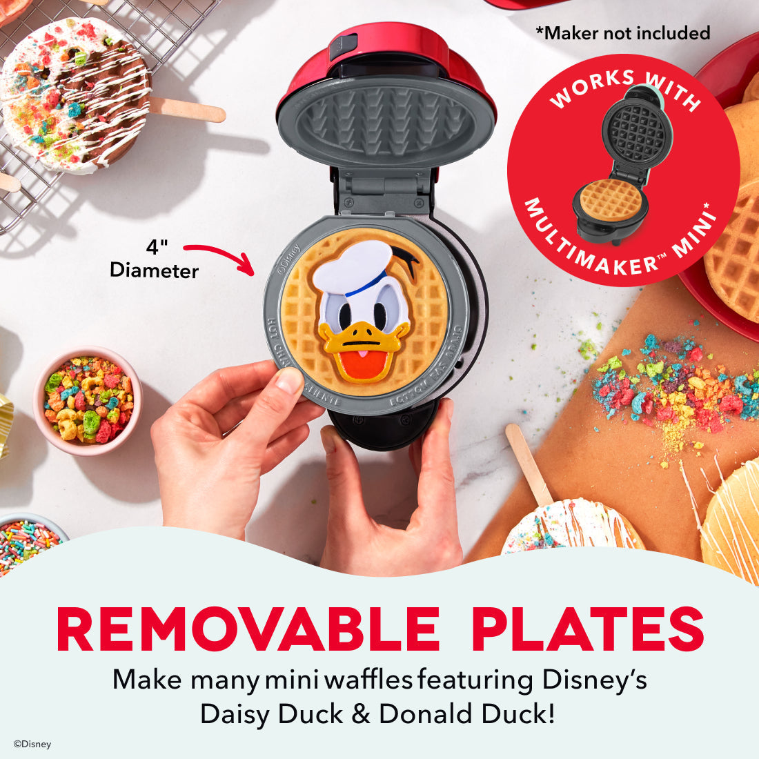 MultiMaker Mini System: Removable Plate Sets