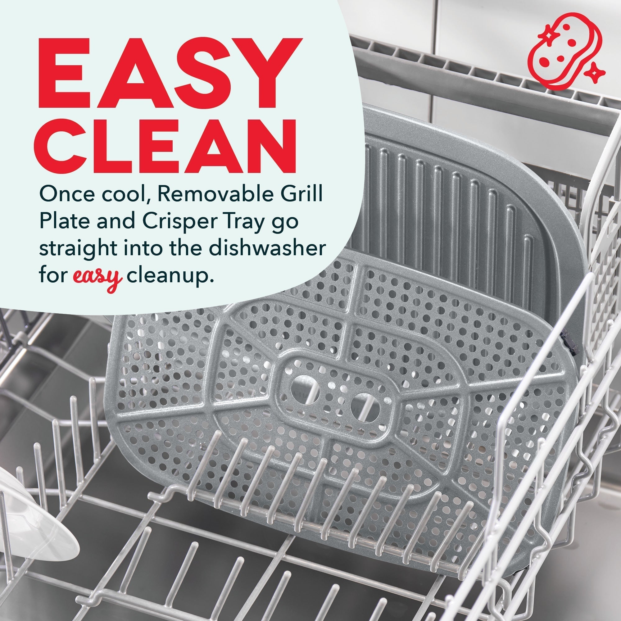 Flip & Fry Digital 2-in-1 Grill + Air Fryer