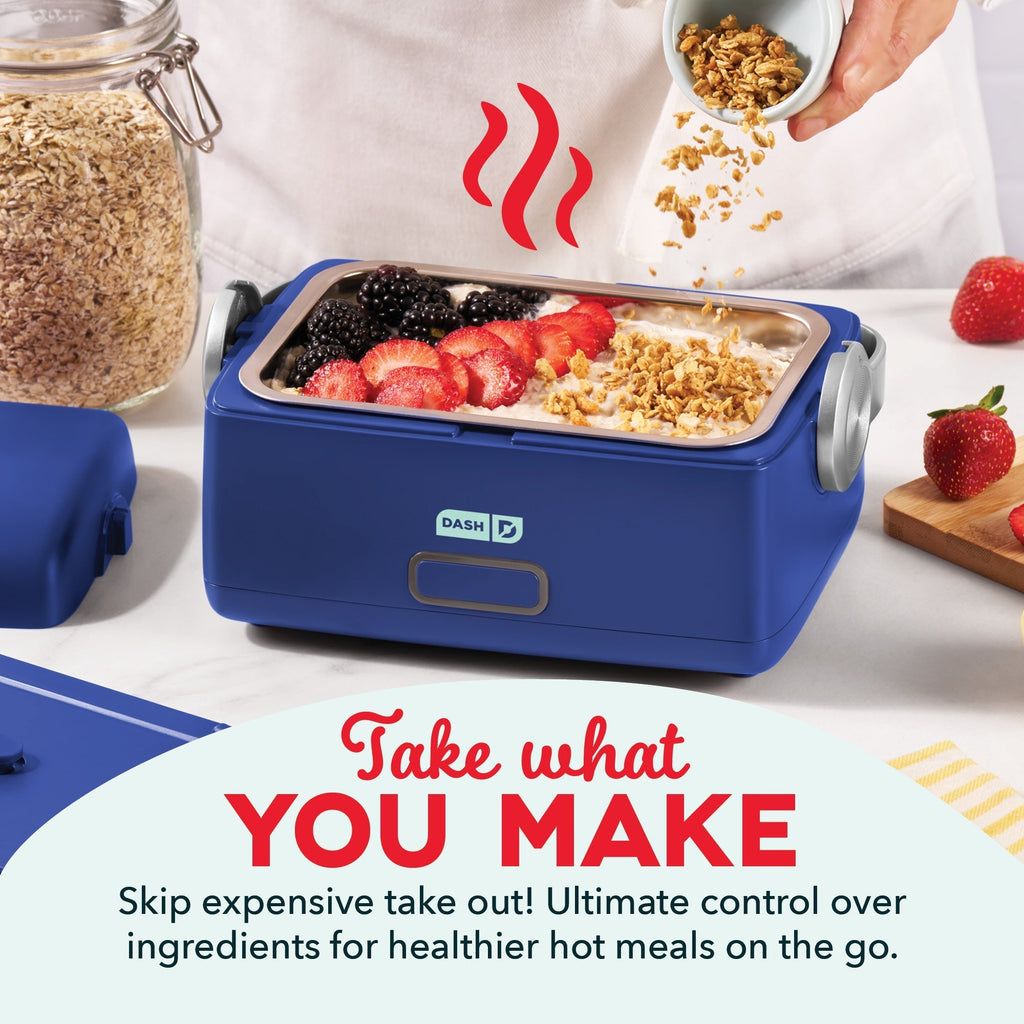 Hot2Go Electric Lunchbox (30 Ounce + Utensils)