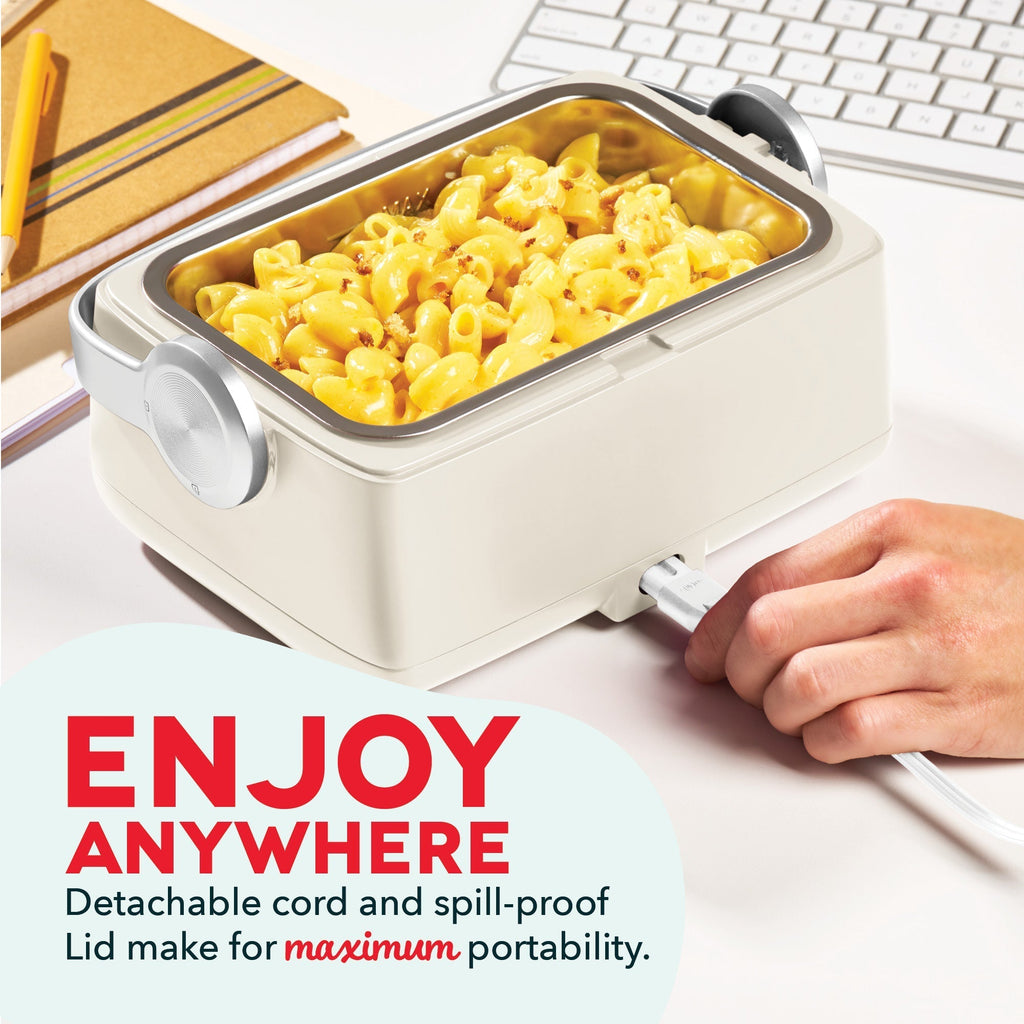 Hot2Go Electric Lunchbox (30 Ounce + Utensils)