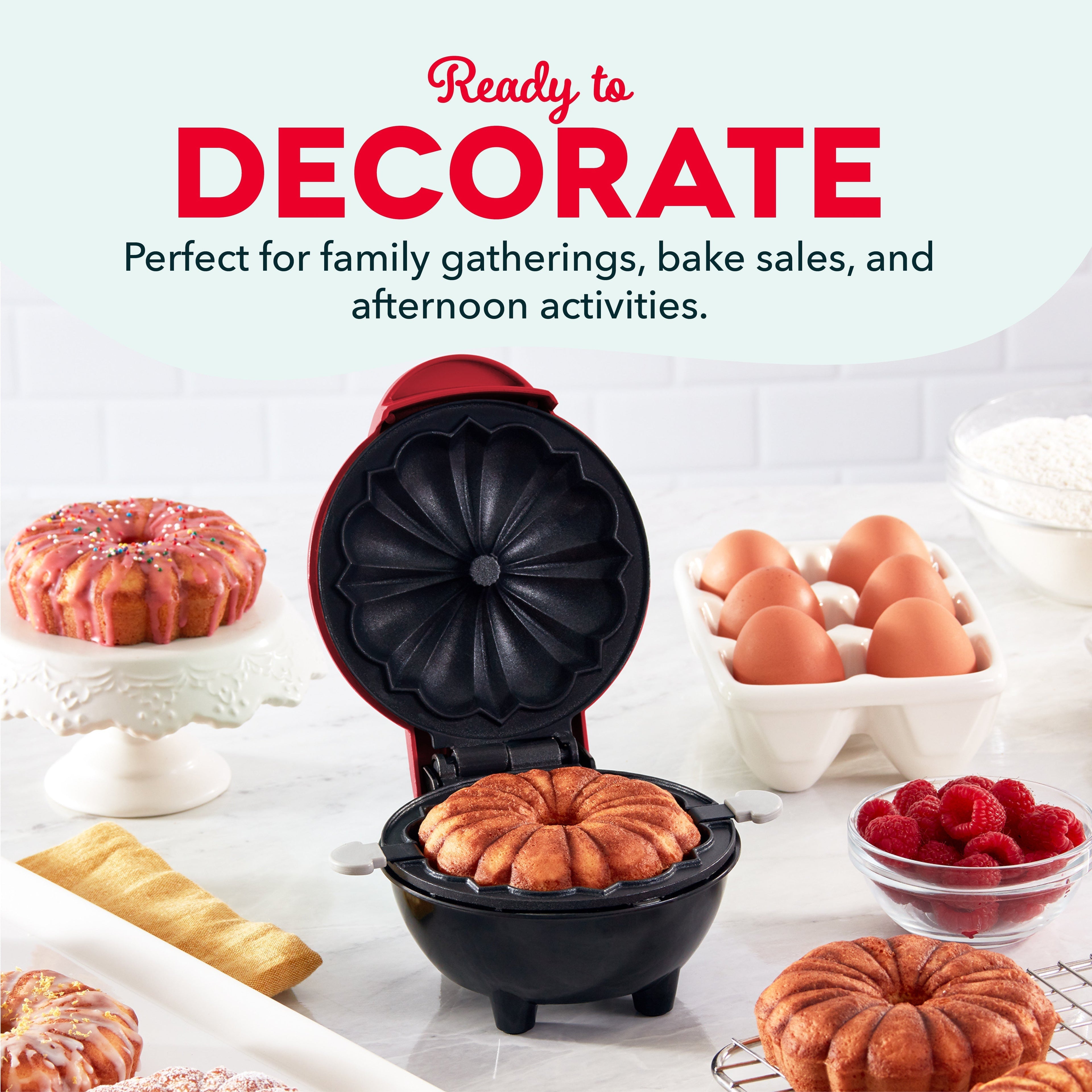 Mini Bundt Cake Maker