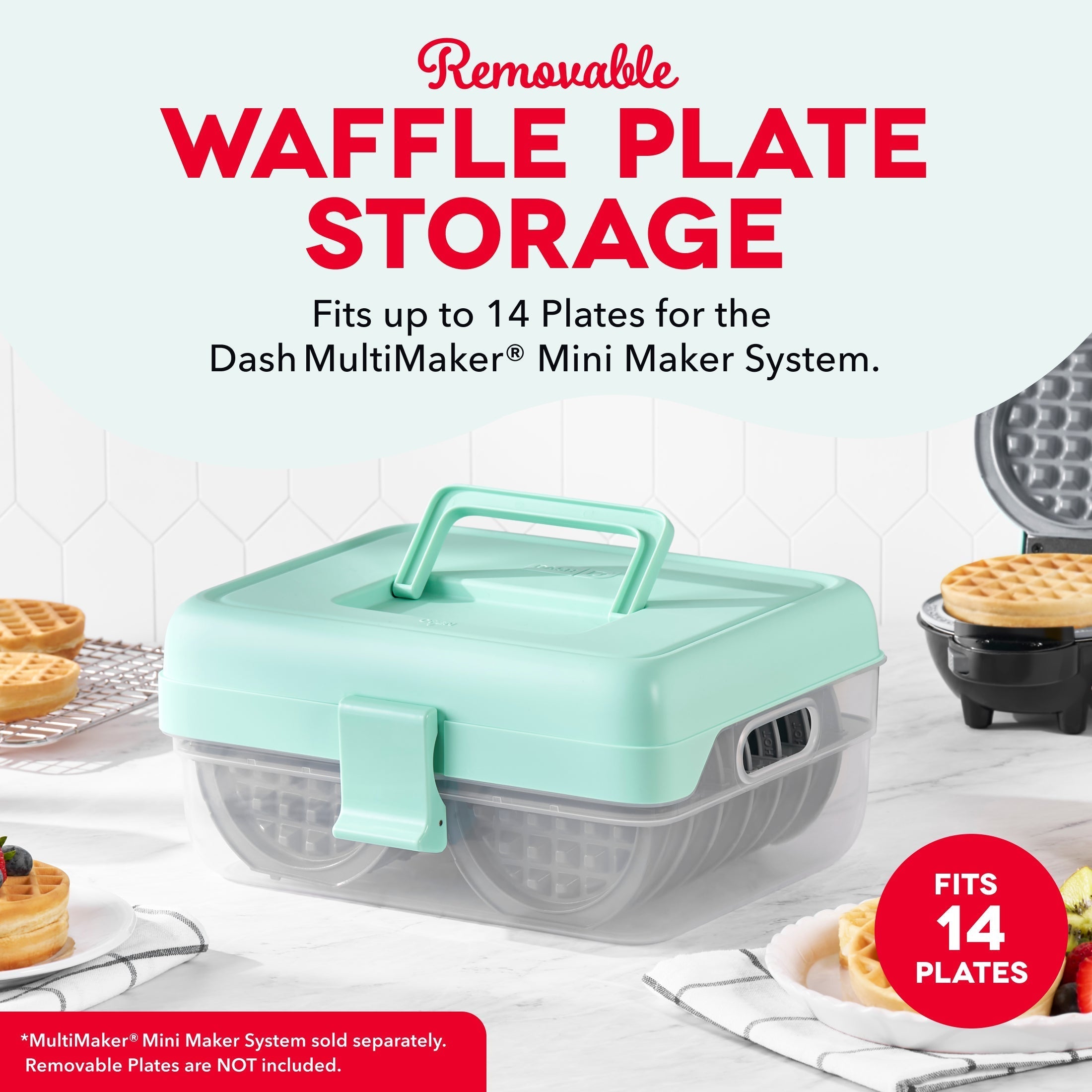MultiMaker Mini System: Removable Plate Storage Case