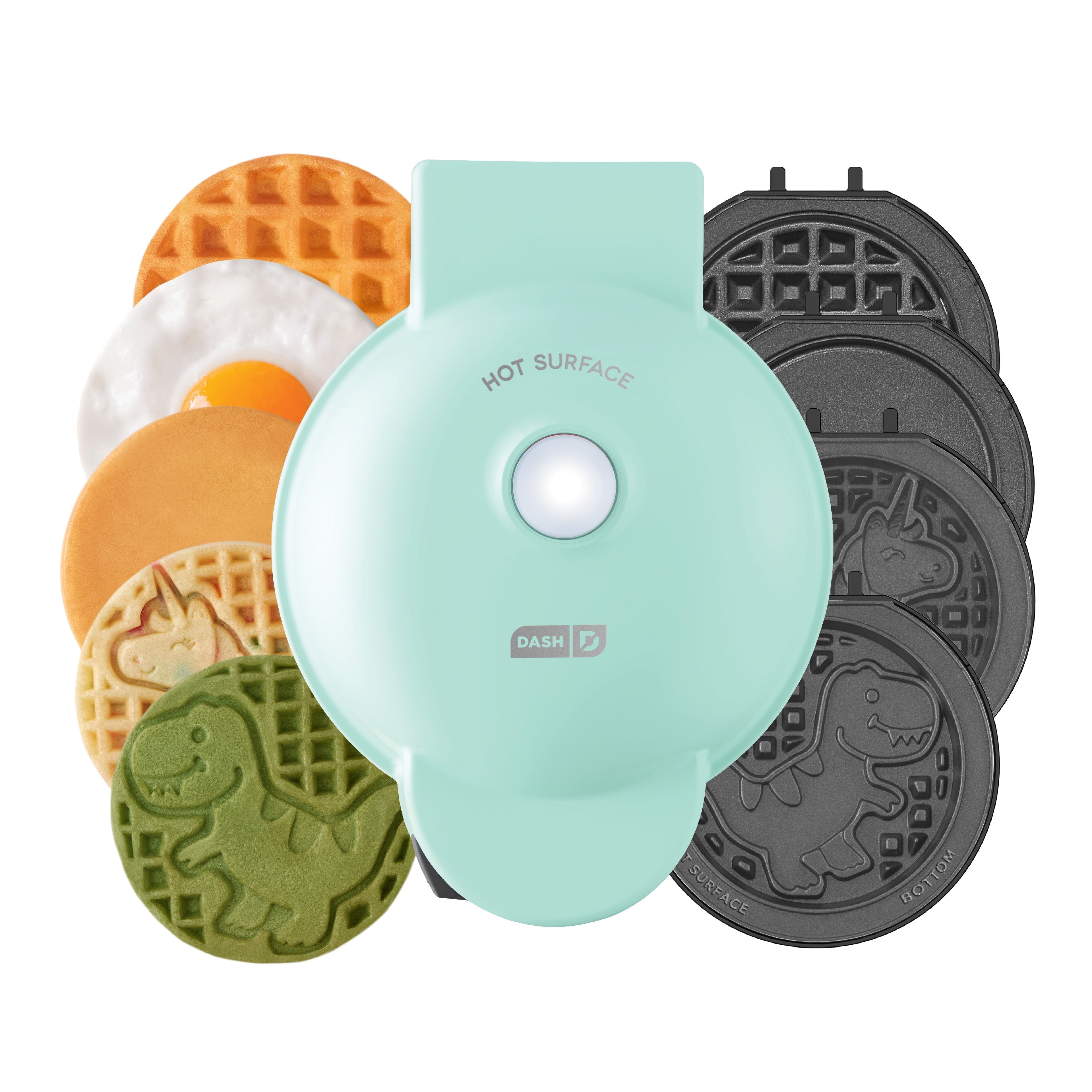 MultiMaker Mini System with Removable Plates: Waffle & Griddle