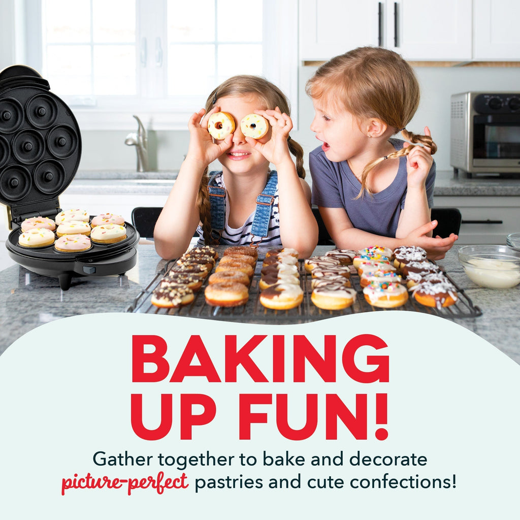 MultiMaker Treat Maker System: Mini Donut, Mini Cupcake, Heart Waffle