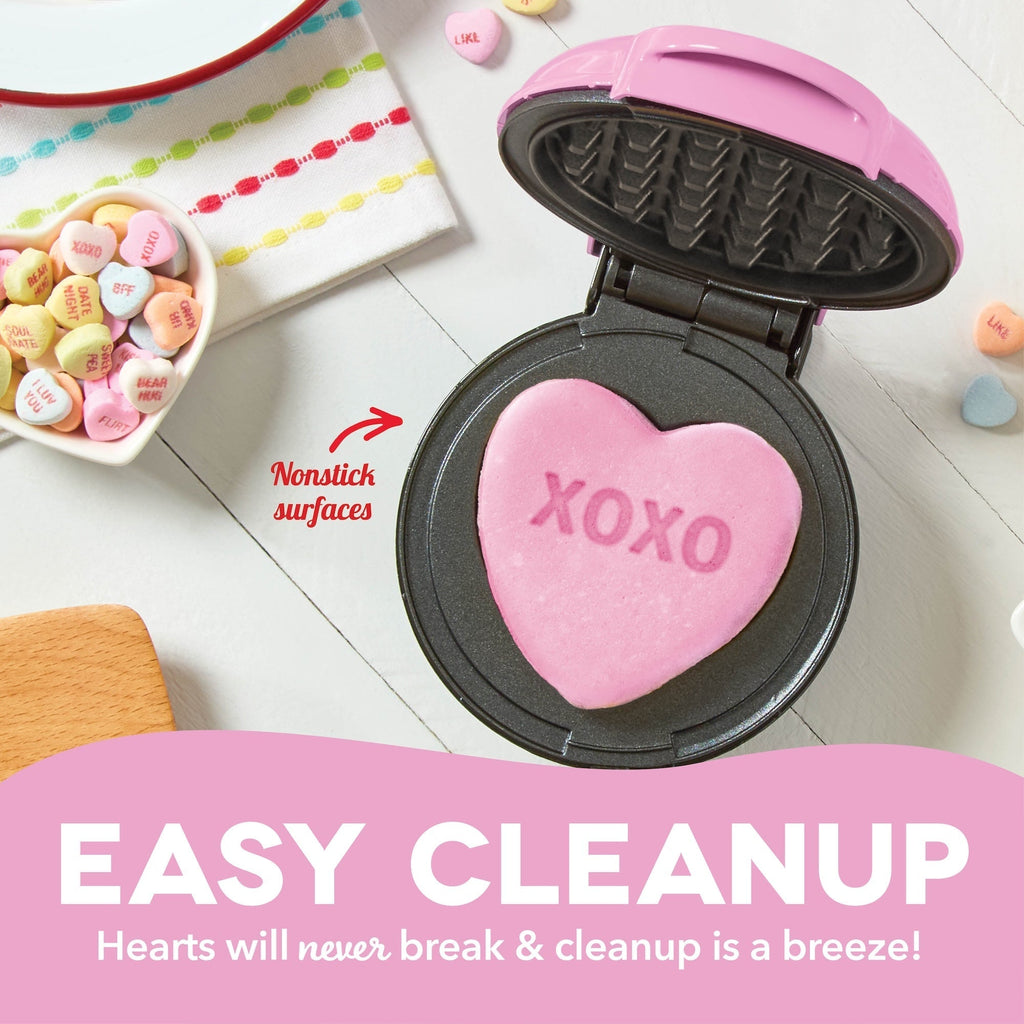 x Sweethearts Mini Waffle Maker