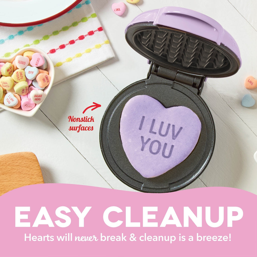 x Sweethearts Mini Waffle Maker