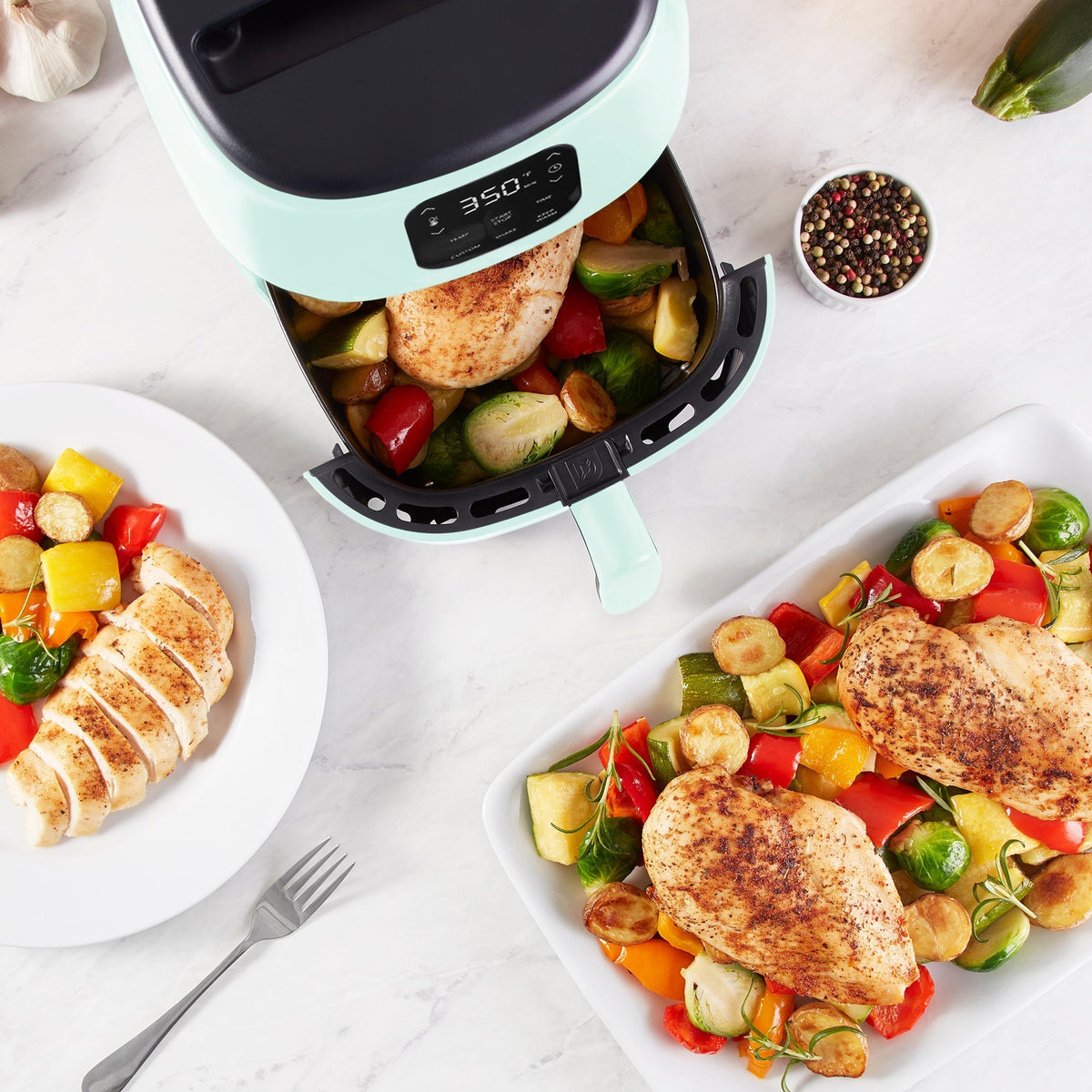 Express Digital Tasti-Crisp Air Fryer 2.6 Qt.